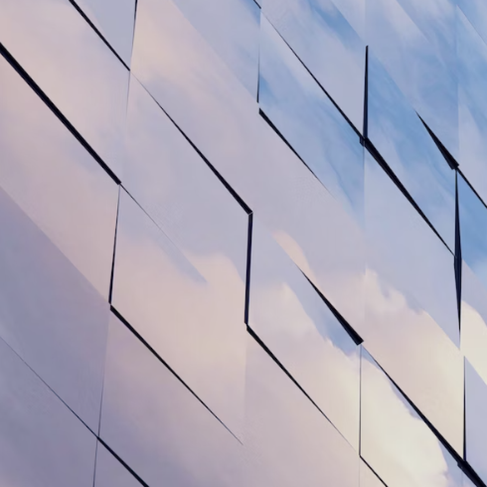 Building exterior closeup