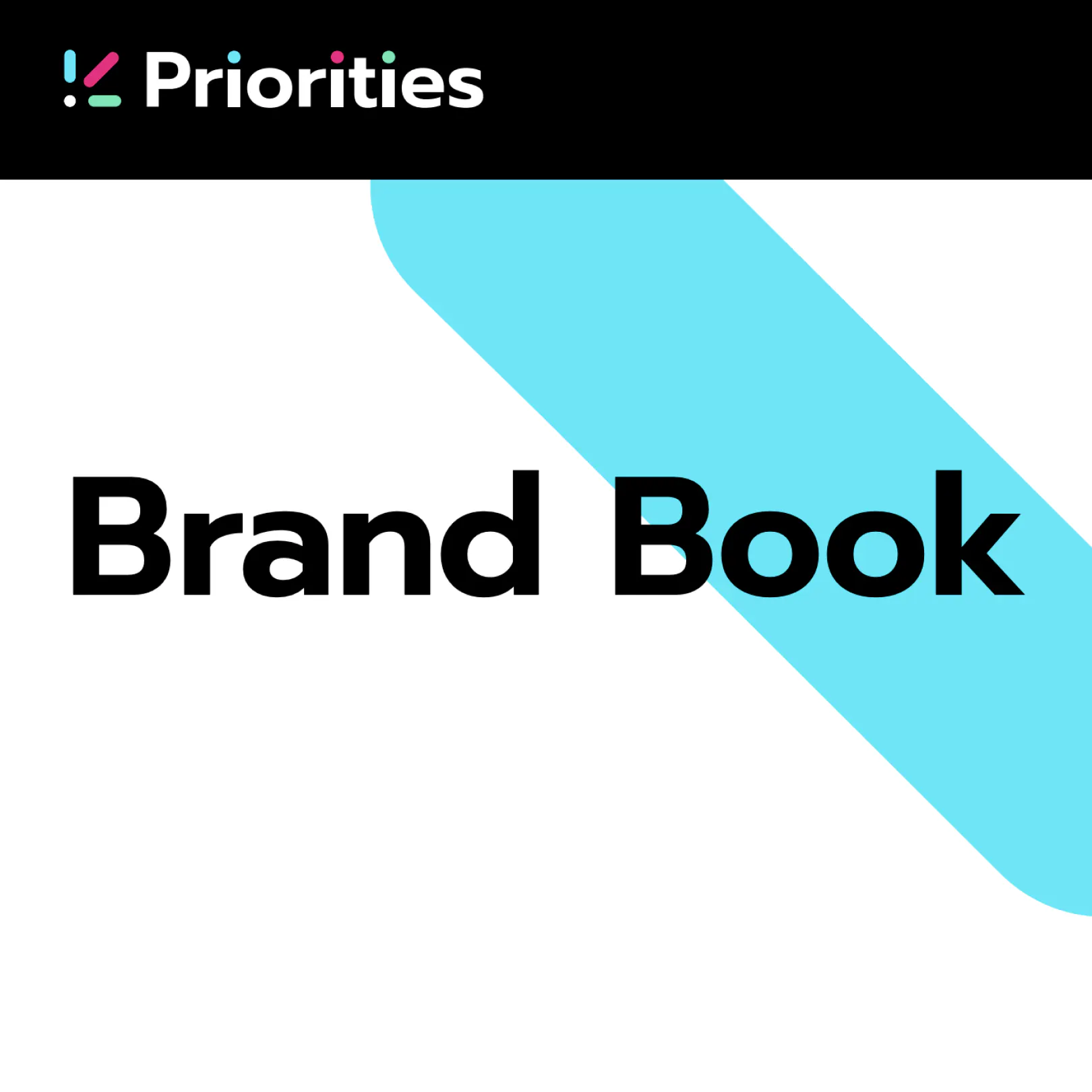 Image of Priorities brand book
