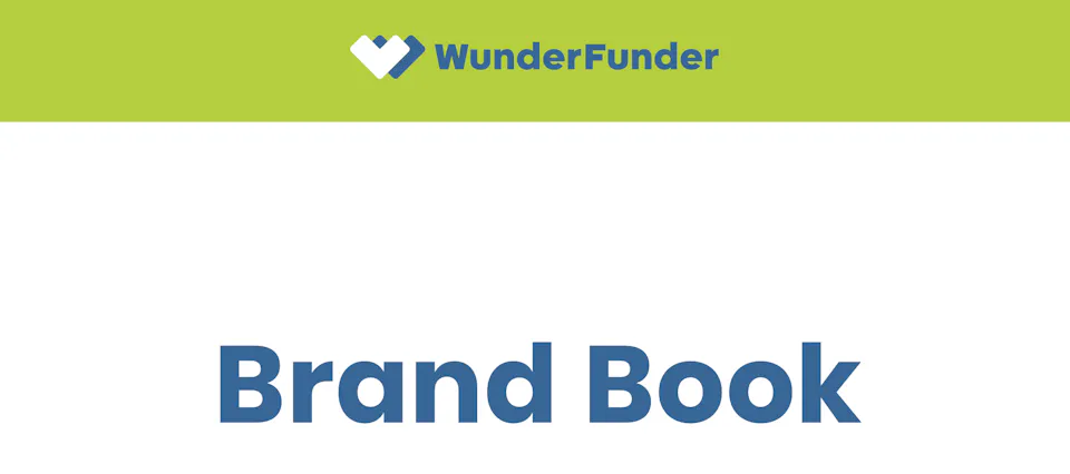 Image of Wunder Funder brand book